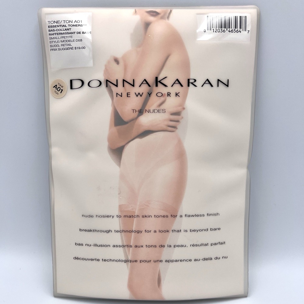Donna Karan The Nudes Essential Toner Pantyhose D55 Tone A01 Small/Petite